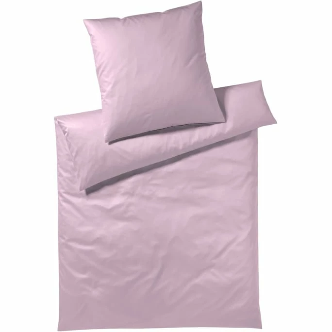 Rabatt ✨ Elegante Solid Bettwäsche-Set Aus Mako-Satin - 135x200 / 40x80 Cm - Rose ? 1 Rabatt ✨ Elegante Solid Bettwäsche-Set Aus Mako-Satin - 135x200 / 40x80 Cm - Rose ?