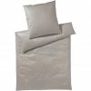 Brandneu ⌛ Elegante Solid Kopfkissenbezug Aus Mako-Satin - 40x80 Cm - Greige ? -ESSENZA HOME SHOP unnamed file 1710