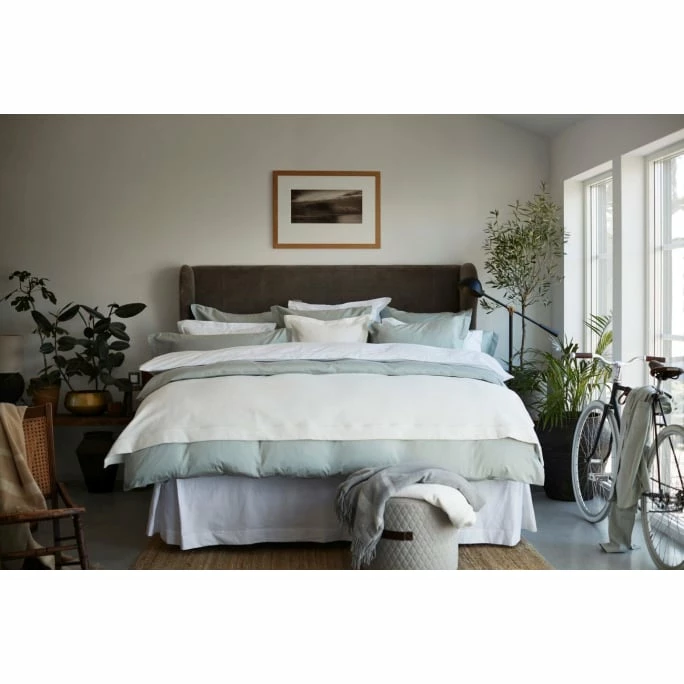 Neu ? Lexington Hotel Satin Kopfkissen-Bezug - 40x40 Cm - Sage Green ? 4 Neu ? Lexington Hotel Satin Kopfkissen-Bezug - 40x40 Cm - Sage Green ? – Bild 4