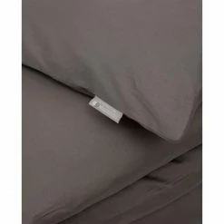 Brandneu ? Lexington Hotel Satin Bettdecken-Bezug - 135x200 Cm - Charcoal Gray ? -ESSENZA HOME SHOP unnamed file 1755