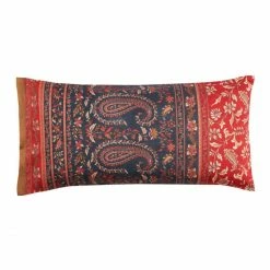 Rabatt ? Bassetti COMO Kopfkissen-Bezug Aus Baumwollsatin - 40x80 Cm - R1-rot ⌛