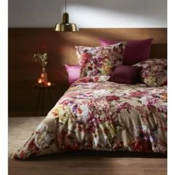 Besorgen ✨ Fleuresse Bed Art S Wendebettwäsche-Set Aus Mako Satin - 135x200 / 80x80 Cm - Terracotta ? -ESSENZA HOME SHOP unnamed file 1792