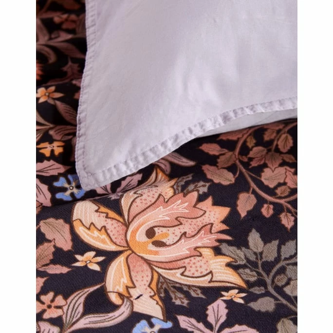 Schlussverkauf ? ESSENZA HOME Essenza Minte Satin-Bettwäsche Aus Satin - 155x220 / 80x80 Cm - Purple Breeze ? 3 Schlussverkauf ? ESSENZA HOME Essenza Minte Satin-Bettwäsche Aus Satin - 155x220 / 80x80 Cm - Purple Breeze ? – Bild 3