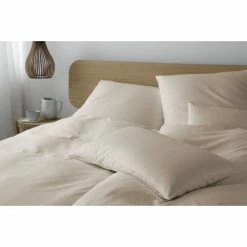 Rabatt ⌛ Elegante Canova Bettwäsche-Set Aus Mako-Satin - 135x200 / 40x80 Cm - Caramel ? -ESSENZA HOME SHOP unnamed file 1802