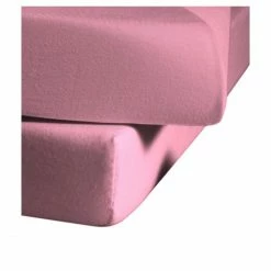Am billigsten ? Fleuresse Colours L Bettlaken Aus Mako-Satin - 160x260 Cm - Pink ?