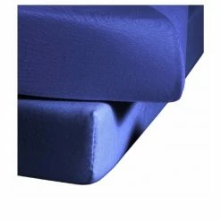 Bestes Angebot ? Fleuresse Colours L Bettlaken Aus Mako-Satin - 160x260 Cm - Royal ⭐