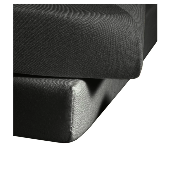 Schlussverkauf ? Fleuresse Colours L Bettlaken Aus Mako-Satin - 160x260 Cm - Anthrazit ? 1 Schlussverkauf ? Fleuresse Colours L Bettlaken Aus Mako-Satin - 160x260 Cm - Anthrazit ?