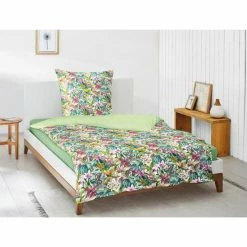 Bester Verkauf ? Irisette JUWEL-K 8893 Mako-Satin Bettwäsche - 155x220 / 80x80 Cm - Paradis ? -ESSENZA HOME SHOP unnamed file 187