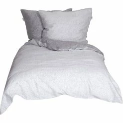 Neu ? Schöner Wohnen Minimo Wende-Bettwäsche - 200x200 / 2x80x80 Cm - Hellgrau/grau ✨