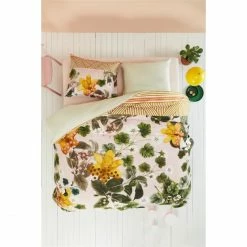 Beste Bewertungen von ? Oilily Botanical Flower Bettwäsche-Set Aus Mako-Satin - 155x220 / 80x80 Cm - Meeresgrün ? -ESSENZA HOME SHOP unnamed file 214