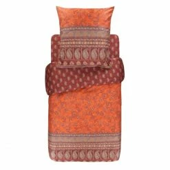 Besorgen ✔️ Bassetti MANTOVA Bettwäsche Set - 135x200 / 80x80 Cm - O1 - Orange ?