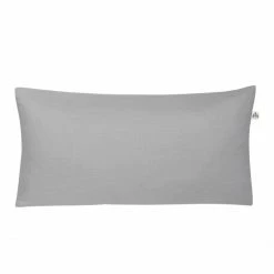 Am billigsten ? Irisette ASPEN MAKO-SATIN Kopfkissen-Bezug - 40x40 Cm - Silber ?