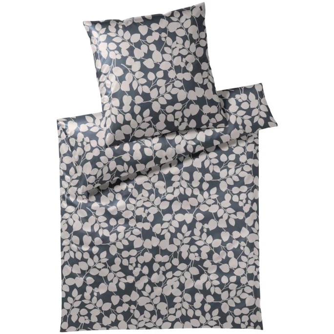 Besorgen ? Elegante Twice Bettwäsche-Set Aus Mako-Satin - 135x200 / 40x80 Cm - Anthrazit ✨ 1 Besorgen ? Elegante Twice Bettwäsche-Set Aus Mako-Satin - 135x200 / 40x80 Cm - Anthrazit ✨