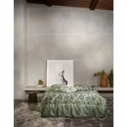 Auslauf ? ESSENZA HOME Essenza Maere Bettwäsche-Set Aus Satin - 155x220 / 80x80 Cm - Comforting Green ? -ESSENZA HOME SHOP unnamed file 317