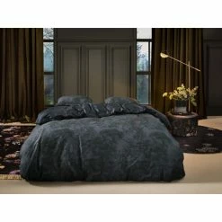 Brandneu ? ESSENZA HOME ESSENZA Aurelie Satin Bettwäsche-Set - 135x200 / 80x80 Cm - Nightblue ? -ESSENZA HOME SHOP unnamed file 349