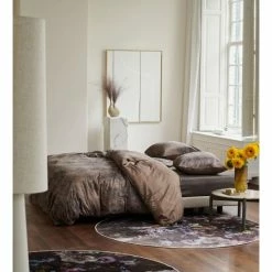 Auslauf ? ESSENZA HOME ESSENZA Aurelie Satin Bettwäsche-Set - 135x200 / 80x80 Cm - Cafe Noir ✨ -ESSENZA HOME SHOP unnamed file 355