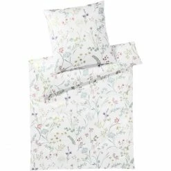 Großhandel ? Elegante Deluxe Seiden-Satin Bettwäsche - 135x200 / 40x80 Cm - Weiß ?