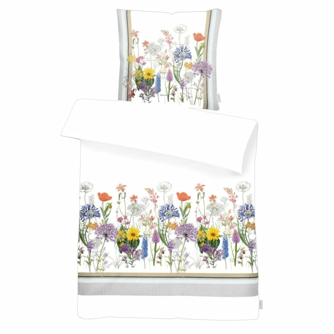 Neu ✔️ Apelt Coloured Nights Frida Bettwäsche-Set - 135x200 / 80x80 Cm - Weiß-bunt ❤️ 1 Neu ✔️ Apelt Coloured Nights Frida Bettwäsche-Set - 135x200 / 80x80 Cm - Weiß-bunt ❤️