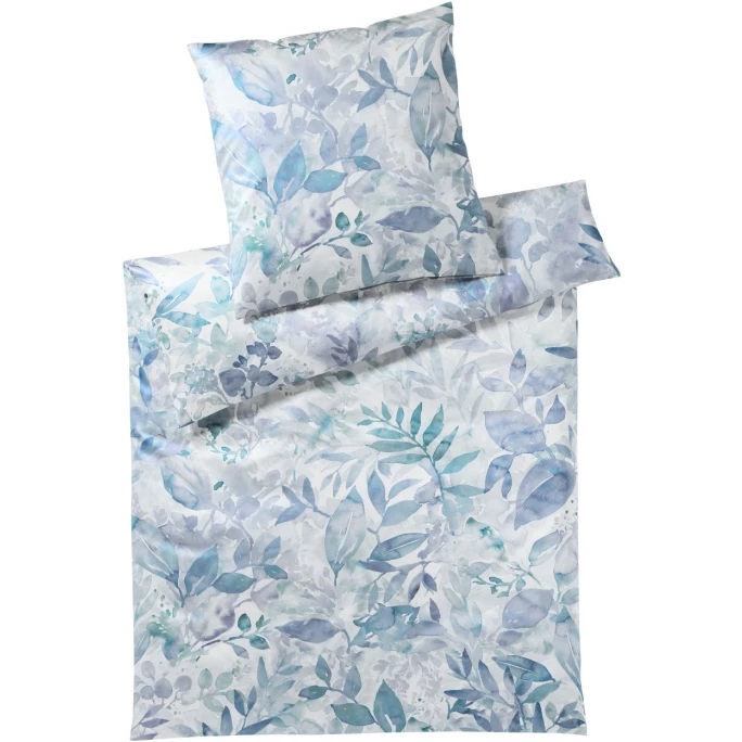 Angebote ? Elegante Blend Bettwäsche-Set Aus Seiden-Satin - 135x200 / 40x80 Cm - Bleu ✨ 1 Angebote ? Elegante Blend Bettwäsche-Set Aus Seiden-Satin - 135x200 / 40x80 Cm - Bleu ✨