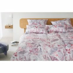 Blitzangebot ⌛ Elegante Blend Kopfkissenbezug Aus Seiden-Satin - 40x80 Cm - Rouge ? -ESSENZA HOME SHOP unnamed file 428