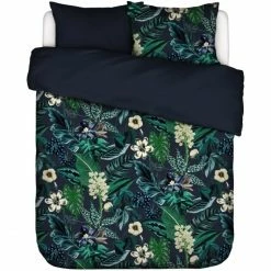 Coupon ? ESSENZA HOME Essenza June Bettwäsche-Set - 155x220 / 80x80 Cm - Nightblue ✨