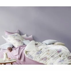 Billig ⭐ Fleuresse Bed Art S Wendebettwäsche-Set Aus Mako Satin - 135x200 / 80x80 Cm - Flieder ? -ESSENZA HOME SHOP unnamed file 486