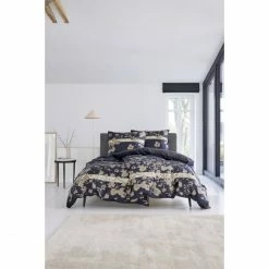 Billig ⌛ ESPRIT Home Elina Bettwäsche-Set Aus Satin - 155x220 / 80x80 Cm - Black ? -ESSENZA HOME SHOP unnamed file 502