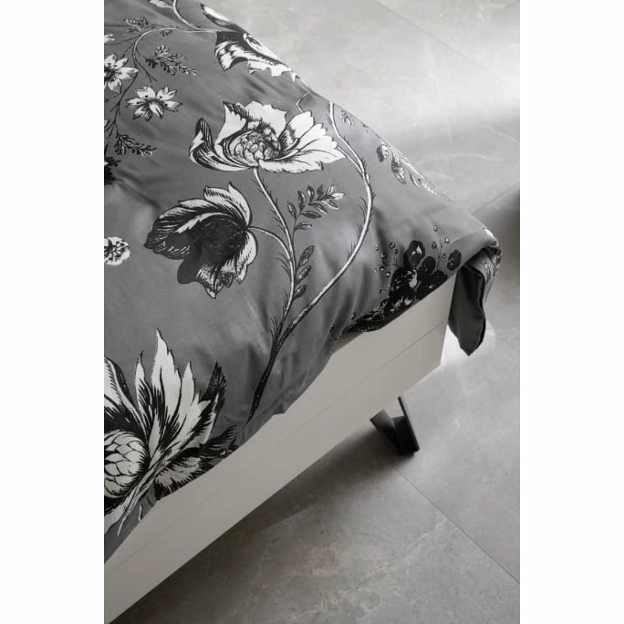 Bestpreis ? Schöner Wohnen Silent Bettwäsche Set Aus Satin - 155x220 / 80x80 Cm - Grau ⭐ 8 Bestpreis ? Schöner Wohnen Silent Bettwäsche Set Aus Satin - 155x220 / 80x80 Cm - Grau ⭐ – Bild 8