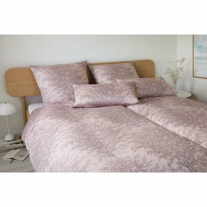 Top 10 ? Elegante Forest Bettwäsche-Set Aus Mako-Satin - 135x200 / 40x80 Cm - Bordeaux ? 2 Top 10 ? Elegante Forest Bettwäsche-Set Aus Mako-Satin - 135x200 / 40x80 Cm - Bordeaux ? – Bild 2