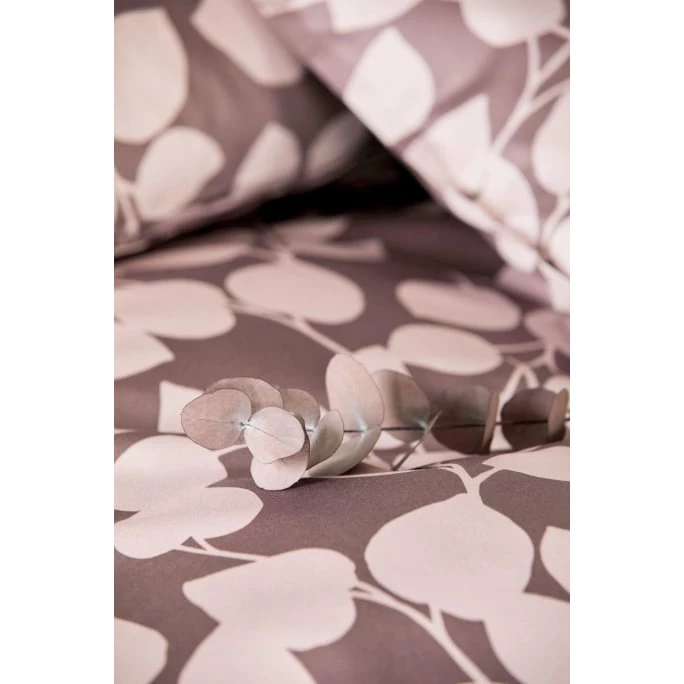 Angebote ? Elegante Twice Bettwäsche-Set Aus Mako-Satin - 135x200 / 40x80 Cm - Weinrot ? 3 Angebote ? Elegante Twice Bettwäsche-Set Aus Mako-Satin - 135x200 / 40x80 Cm - Weinrot ? – Bild 3