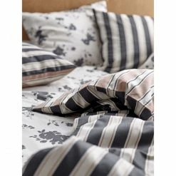 Neu ? Södahl Rose Bio Bettwäsche-Set Aus Baumwoll-Satin - 135x200 Cm / 80x80 Cm - Beige ? -ESSENZA HOME SHOP unnamed file 585