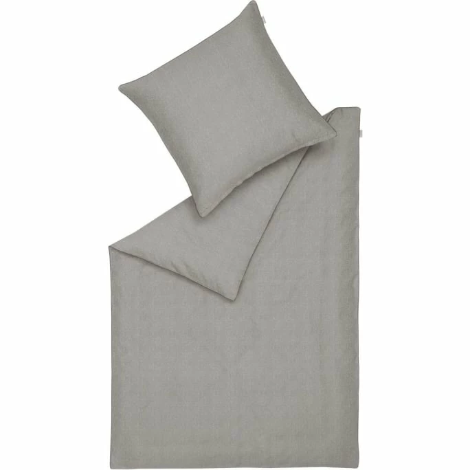 Billig ⭐ Musterring Ease Bettwäsche-Set Aus Satin - 155x220 / 80x80 Cm - Grau ? 1 Billig ⭐ Musterring Ease Bettwäsche-Set Aus Satin - 155x220 / 80x80 Cm - Grau ?