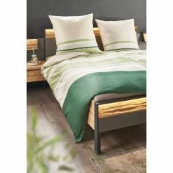 Brandneu ? Musterring Mixed Bettwäsche-Set Aus Satin - 135x200 / 80x80 Cm - Lind ? -ESSENZA HOME SHOP unnamed file 638