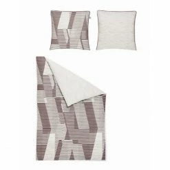 Bester Verkauf ⌛ Irisette Sol-K 8544 Bettwäsche-Garnitur Aus Satin - 135x200 / 80x80 Cm - Quarz ?