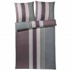 Budget ❤️ JOOP! Cornflower Stripes Bettwäsche Aus Mako-Satin - 155x220 / 80x80 Cm - Deep Wine ? -ESSENZA HOME SHOP unnamed file 682