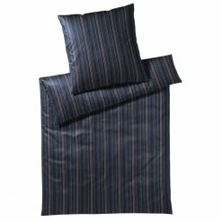 Bestpreis ? Elegante Solitaire Bettwäsche-Set Aus Satin - 240x220 / 2x80x80 Cm - Dark Earth ?