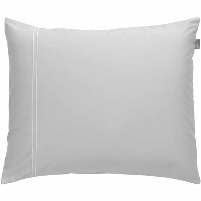 Großhandel ? GANT Sateen Stitch Kopfkissenbezug Aus Baumwollsatin - 40x80 Cm - Light Grey ? 1 Großhandel ? GANT Sateen Stitch Kopfkissenbezug Aus Baumwollsatin - 40x80 Cm - Light Grey ?