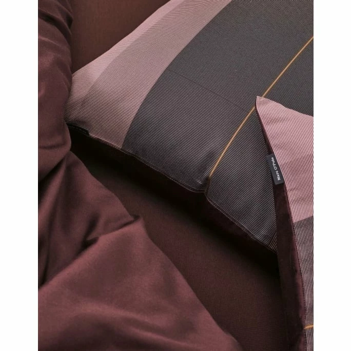 Blitzangebot ? Marc O'Polo Kiya Bettwäsche-Set - 135x200 / 80x80 Cm - Aubergine ? 2 Blitzangebot ? Marc O'Polo Kiya Bettwäsche-Set - 135x200 / 80x80 Cm - Aubergine ? – Bild 2