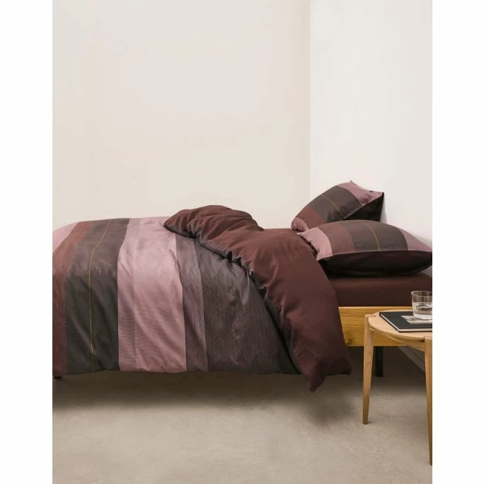 Blitzangebot ? Marc O'Polo Kiya Bettwäsche-Set - 135x200 / 80x80 Cm - Aubergine ? 3 Blitzangebot ? Marc O'Polo Kiya Bettwäsche-Set - 135x200 / 80x80 Cm - Aubergine ? – Bild 3