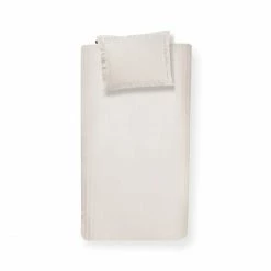 Am billigsten ? Damai Linea Bettwäsche-Garnitur Aus Satin - 135x200 / 80x80 Cm - Elfenbein ?