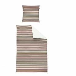 Auslauf ? Irisette JUWEL-K MAKO-SATIN Bettwäsche-Set - 135x200 / 80x80 Cm - Pastell ?