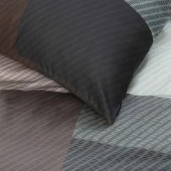 Besorgen ? Damai Moore Bettwäsche-Set Aus Baumwoll-Satin - 155x220 / 80x80 Cm - Basalt ? -ESSENZA HOME SHOP unnamed file 831