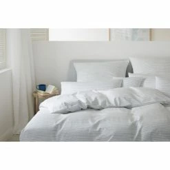 Coupon ✨ Elegante Tides Kopfkissenbezug Aus Mako-Satin - 40x80 Cm - Silbergrau ? -ESSENZA HOME SHOP unnamed file 851