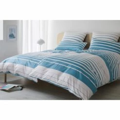 Budget ⌛ Elegante Refine Bettwäsche-Set Aus Mako-Satin - 135x200 / 40x80 Cm - Grau-aqua ⭐ 5 Budget ⌛ Elegante Refine Bettwäsche-Set Aus Mako-Satin - 135x200 / 40x80 Cm - Grau-aqua ⭐ -ESSENZA HOME SHOP unnamed file 856