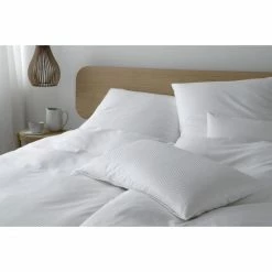 Neu ? Elegante Canova Kopfkissenbezug Aus Mako-Satin - 40x80 Cm - Weiß ? -ESSENZA HOME SHOP unnamed file 865