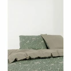 Großhandel ❤️ Marc O'Polo Salen Bettwäsche-Set Aus Satin - 155x220 / 80x80 Cm - Deep Green ? -ESSENZA HOME SHOP unnamed file 88