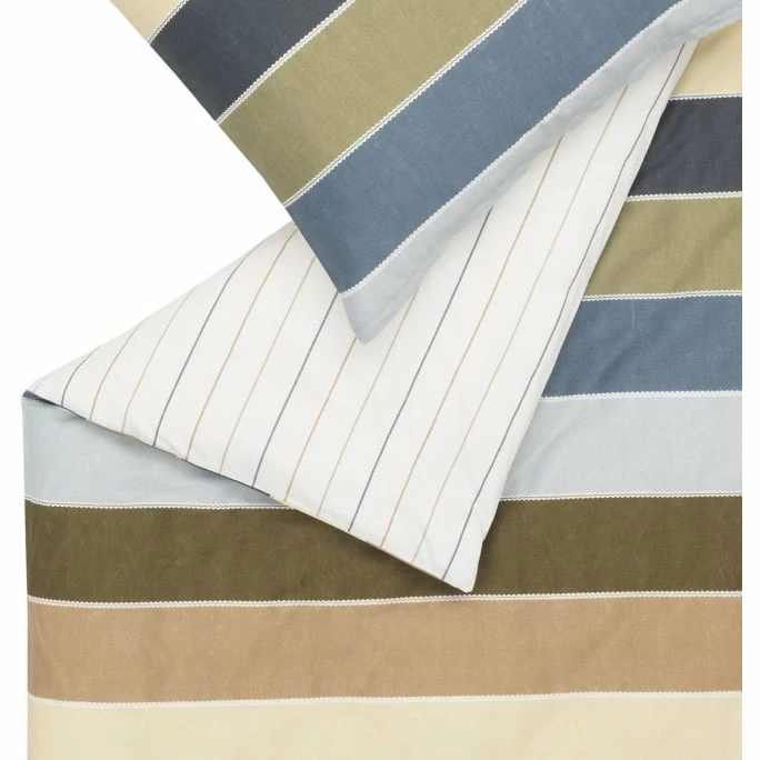 Schlussverkauf ⌛ ESPRIT Home Amelie Bettwäsche-Set Aus Satin - 155x220 / 80x80 Cm - Blue ⭐ 2 Schlussverkauf ⌛ ESPRIT Home Amelie Bettwäsche-Set Aus Satin - 155x220 / 80x80 Cm - Blue ⭐ – Bild 2