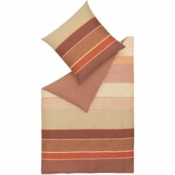 Rabatt ? ESPRIT Home Miranda Bettwäsche-Set Aus Satin - 155x220 / 80x80 Cm - Red ?