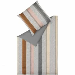 Blitzangebot ? Schöner Wohnen Sign Bettwäsche Set Aus Satin - 155x220 / 80x80 Cm - Multi ?