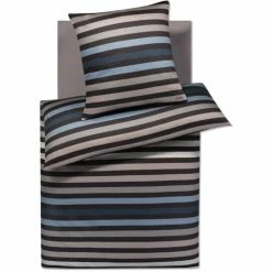 Blitzangebot ? JOOP! Tone Bettwäsche-Set Aus Mako-Satin - 135x200 / 40x80 Cm - Stone ✔️